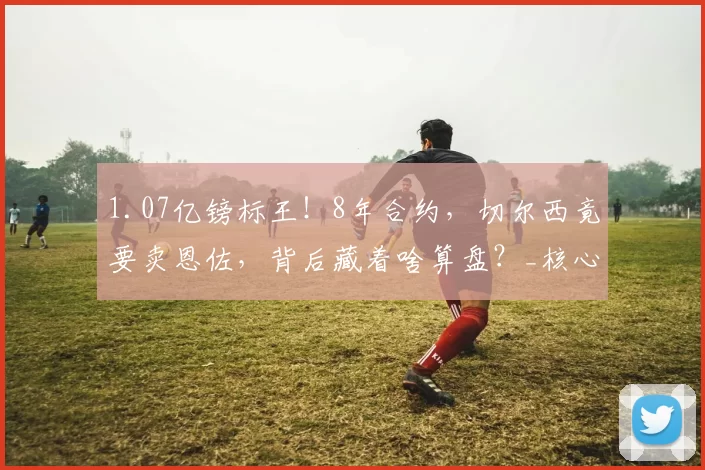 1.07亿镑标王！8年合约，切尔西竟要卖恩佐，背后藏着啥算盘？_核心_英超_天价