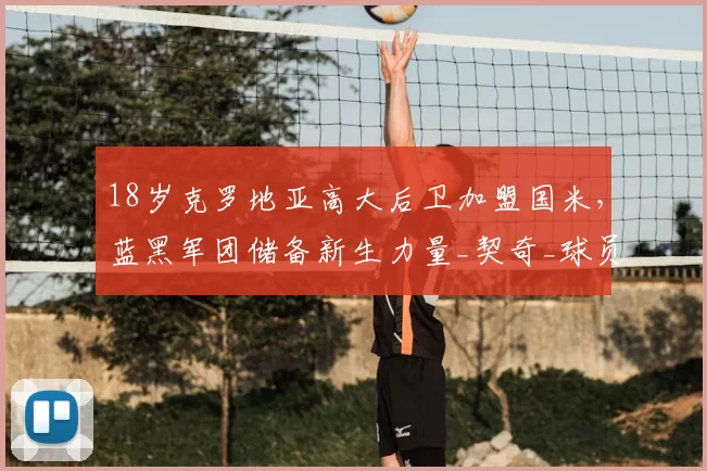 18岁克罗地亚高大后卫加盟国米，蓝黑军团储备新生力量_契奇_球员_哈伊杜克